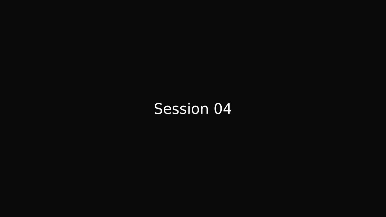 Session 04: Training Block 04 (5m)